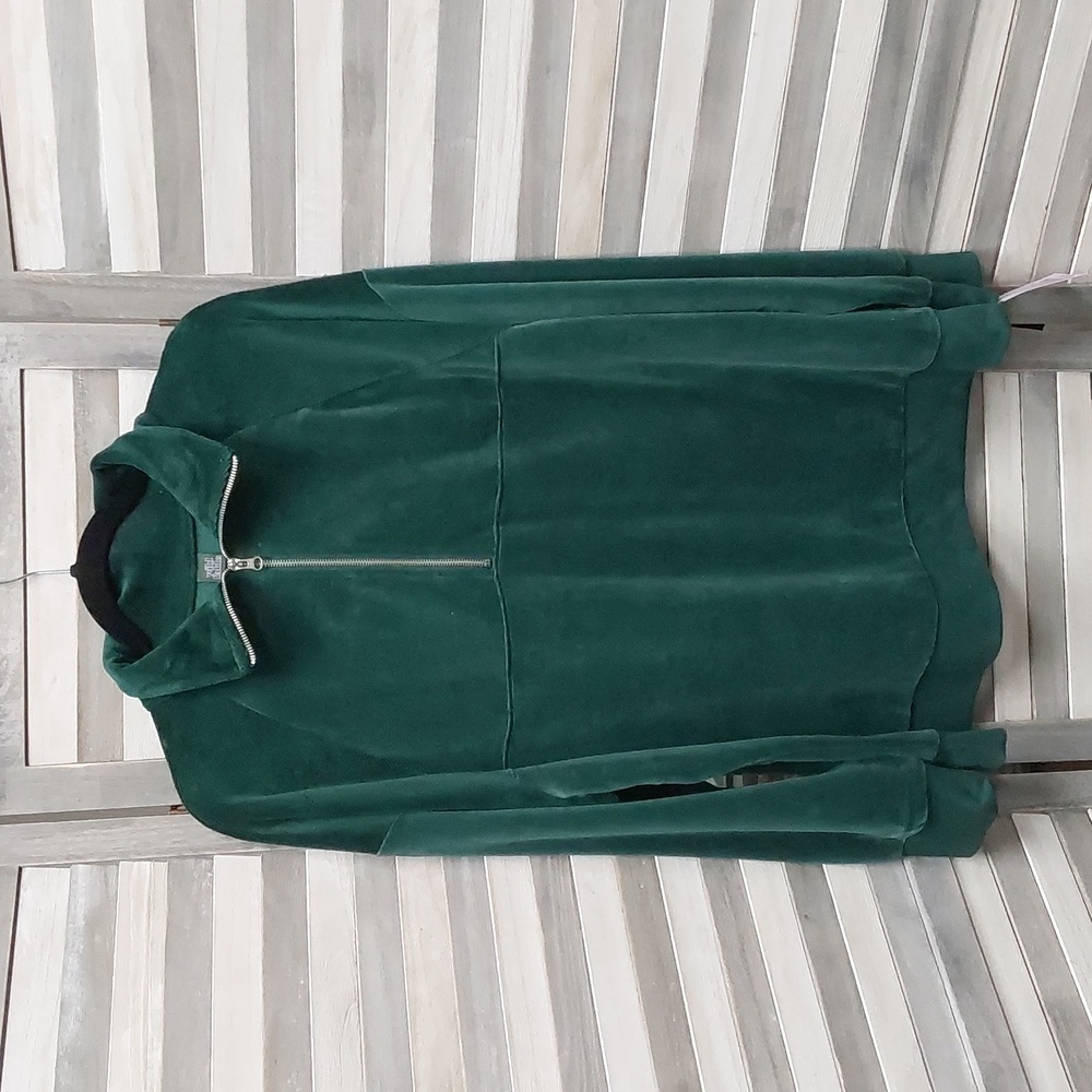 Women's Quarter Zip Velour Tunic Sweatshirt | Wild Fable | Large